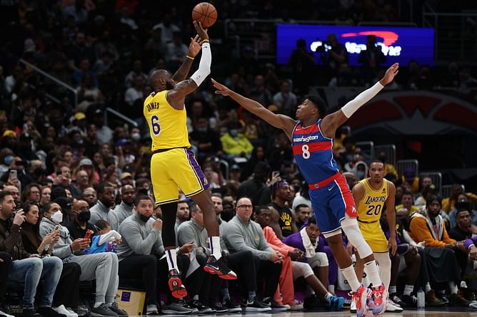 Shannon Sharpe on LeBron James shooting 22.6% from beyond the arc: "Quit shooting bad threes"