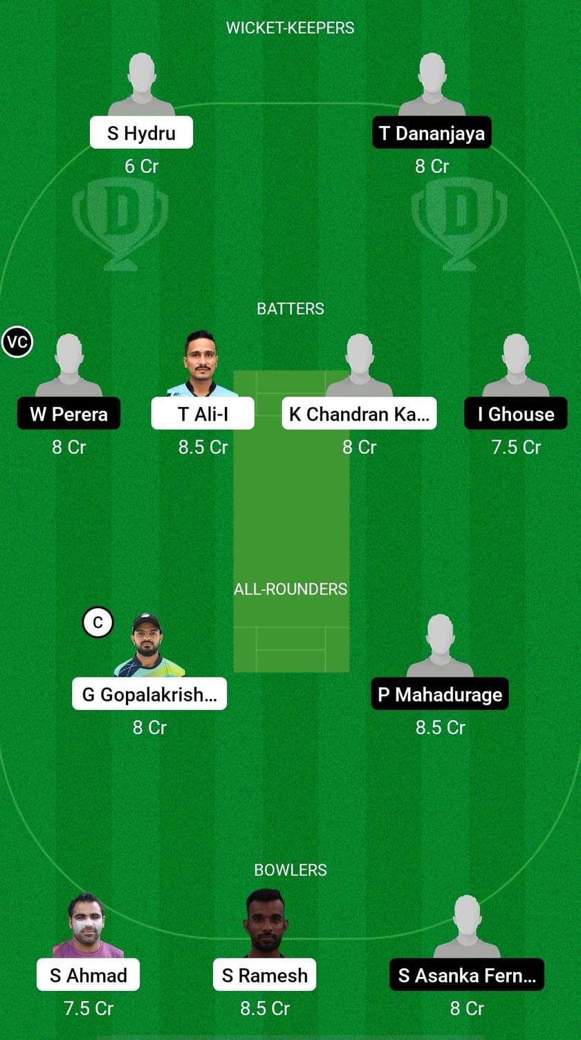 COL vs SRL Dream11 Prediction Fantasy Cricket Tips, Today's Playing