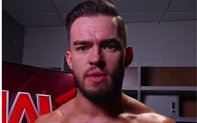 Austin Theory busted open after victory on RAW (PHOTO)