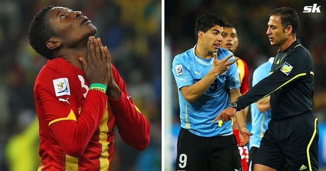 “If I was Suarez, I would have done the same thing to save my country” – Asamoah Gyan admits he holds no grudge against Luis Suarez after 2010 FIFA World Cup handball incident