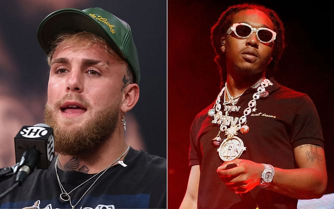 Jake Paul pens an emotional message for the youth following American rapper Takeoff's death: "Put down the guns and pick up some boxing gloves to settle your differences"