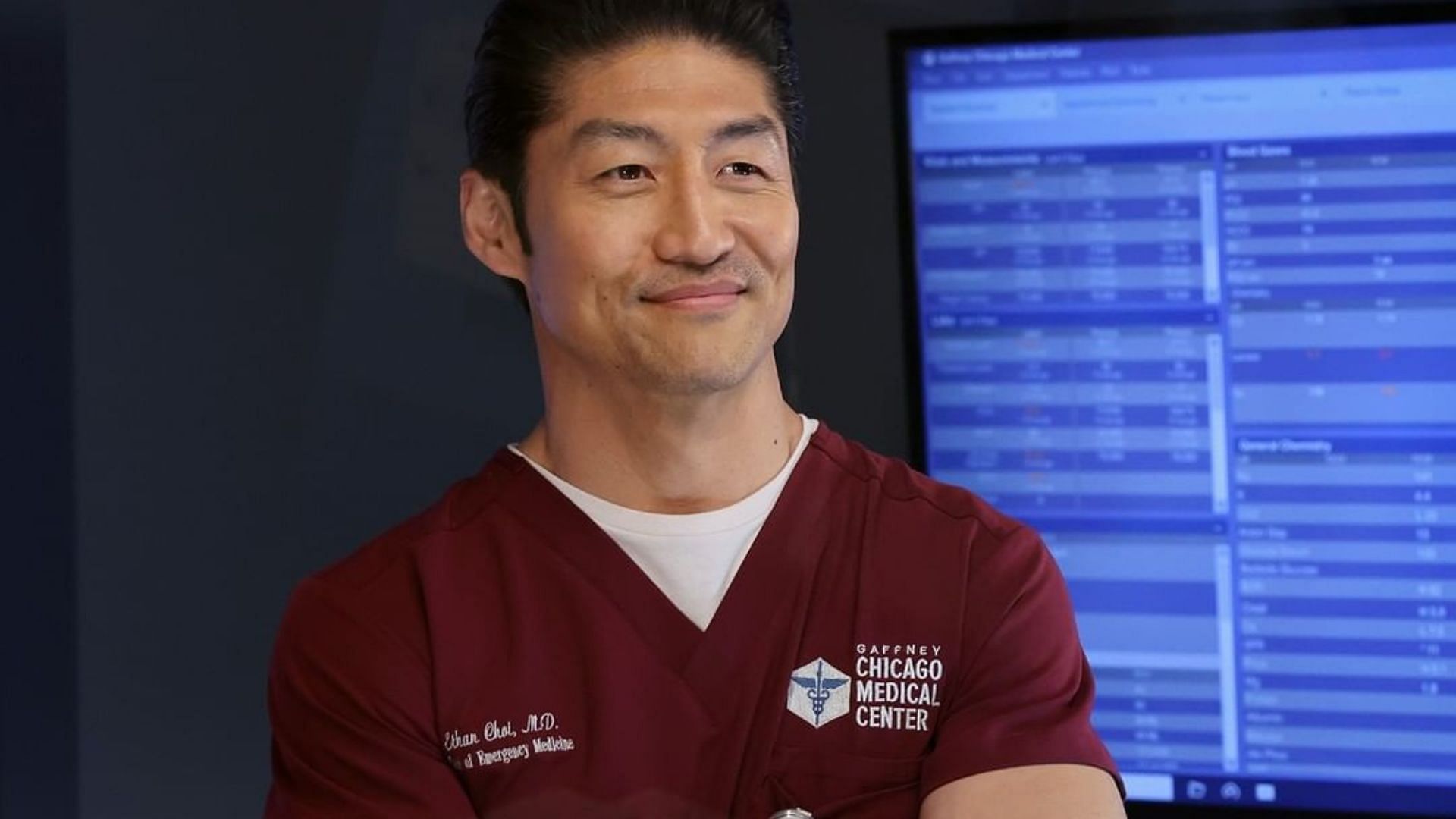 A still of Brian Tee as Dr. Ethan Choi in Chicago Med (Image Via nbconechicago/Instagram)