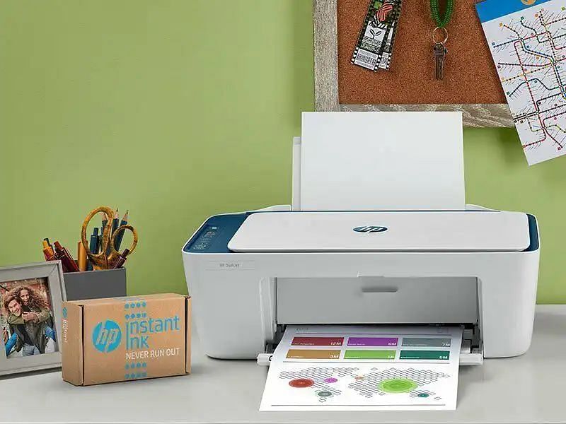 HP DeskJet 2723e All-in-One Wireless Color Inkjet Printer (Image via HP)