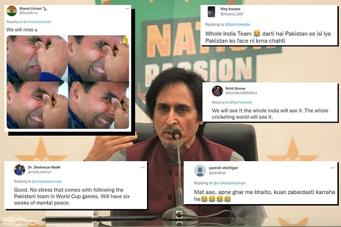 “Mat aao, kaun zabardasti kar raha he” - Indian fans troll Ramiz Raja over Pakistan’s threat to pull out of 2023 ODI World Cup