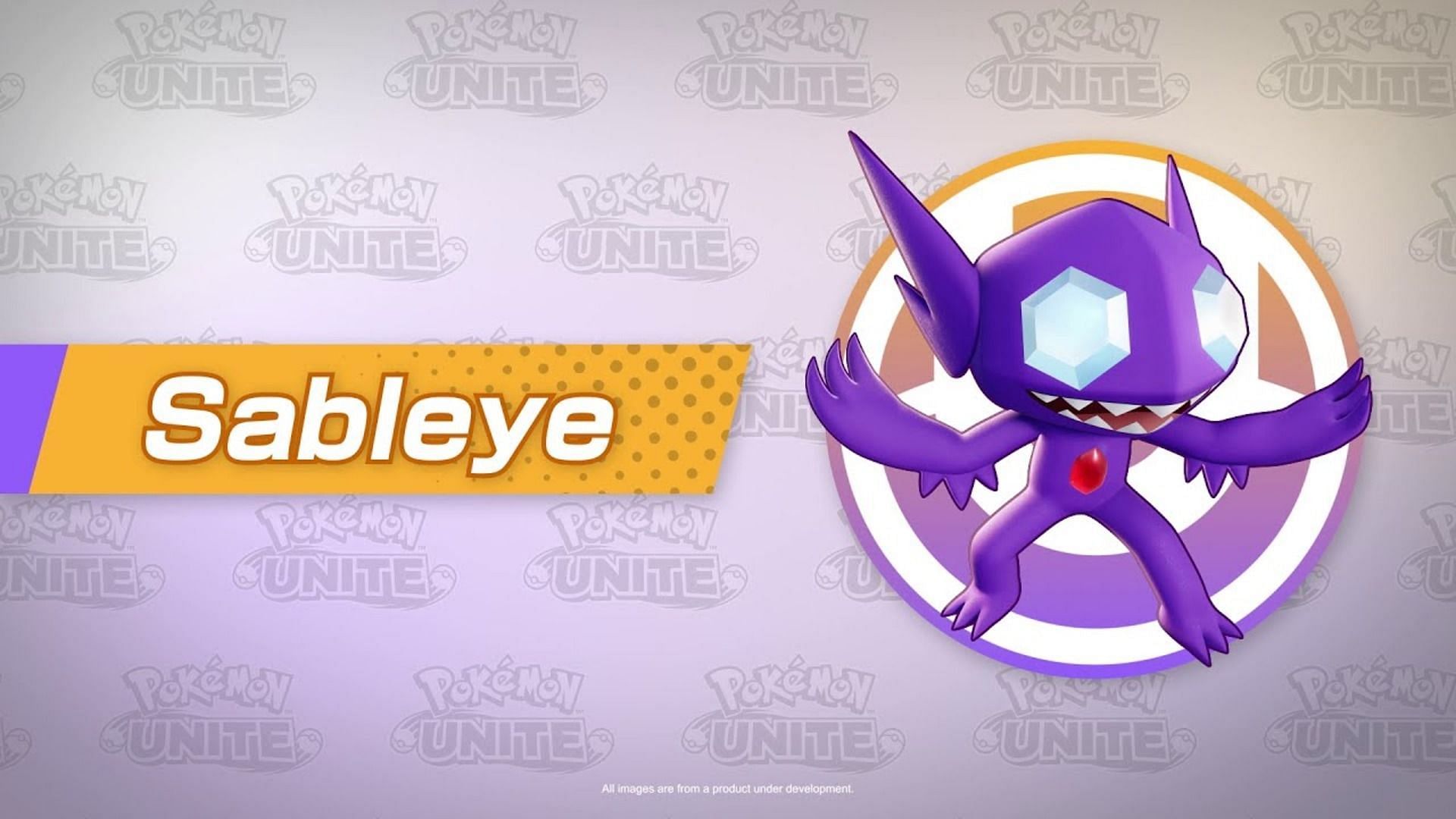 Official artwork for Sableye in Pokemon UNITE (Image via The Pokemon Company)