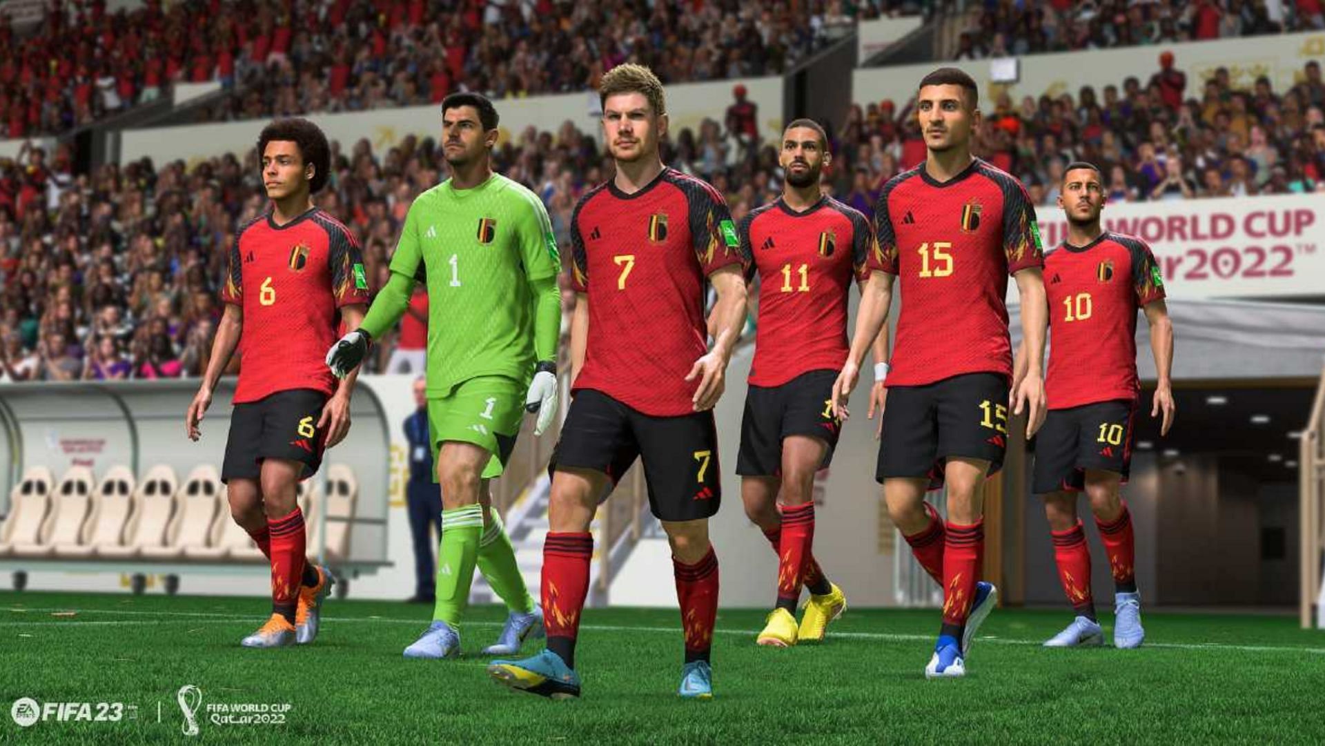 The upcoming title update will bring changes to the FUT World Cup mode and more (Image via EA Sports)