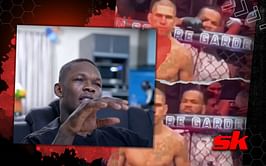 Israel Adesanya shares details of Alex Pereira's cornerman throwing 'throat-slashing' signs at him before the fight and how it gave him "the vibes"