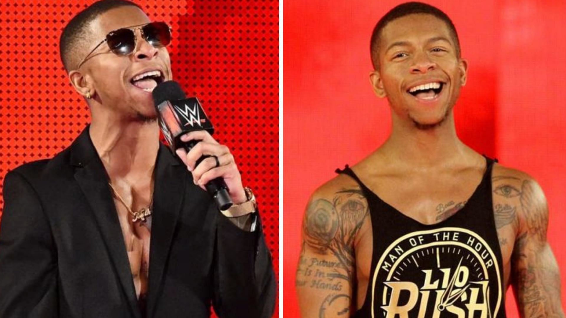 Lio Rush was released by WWE in 2019 after spending time as Lashley