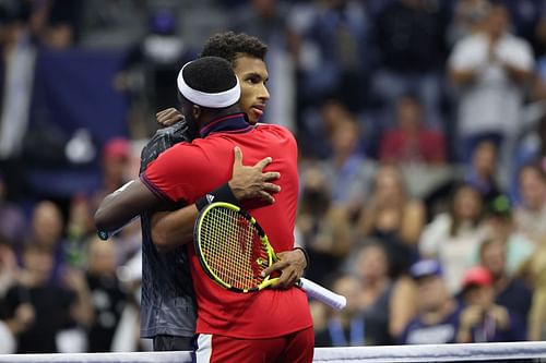 Felix Auger-Aliassime and Frances Tiafoe - 2021 US Open