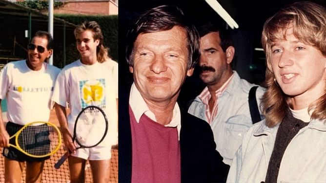"Bull***t, Steffi should have learned Andre's two-handed backhand, and she would have won 32 Grand Slam finals" - when Andre Agassi and Steffi Graf's fathers got into a war of words