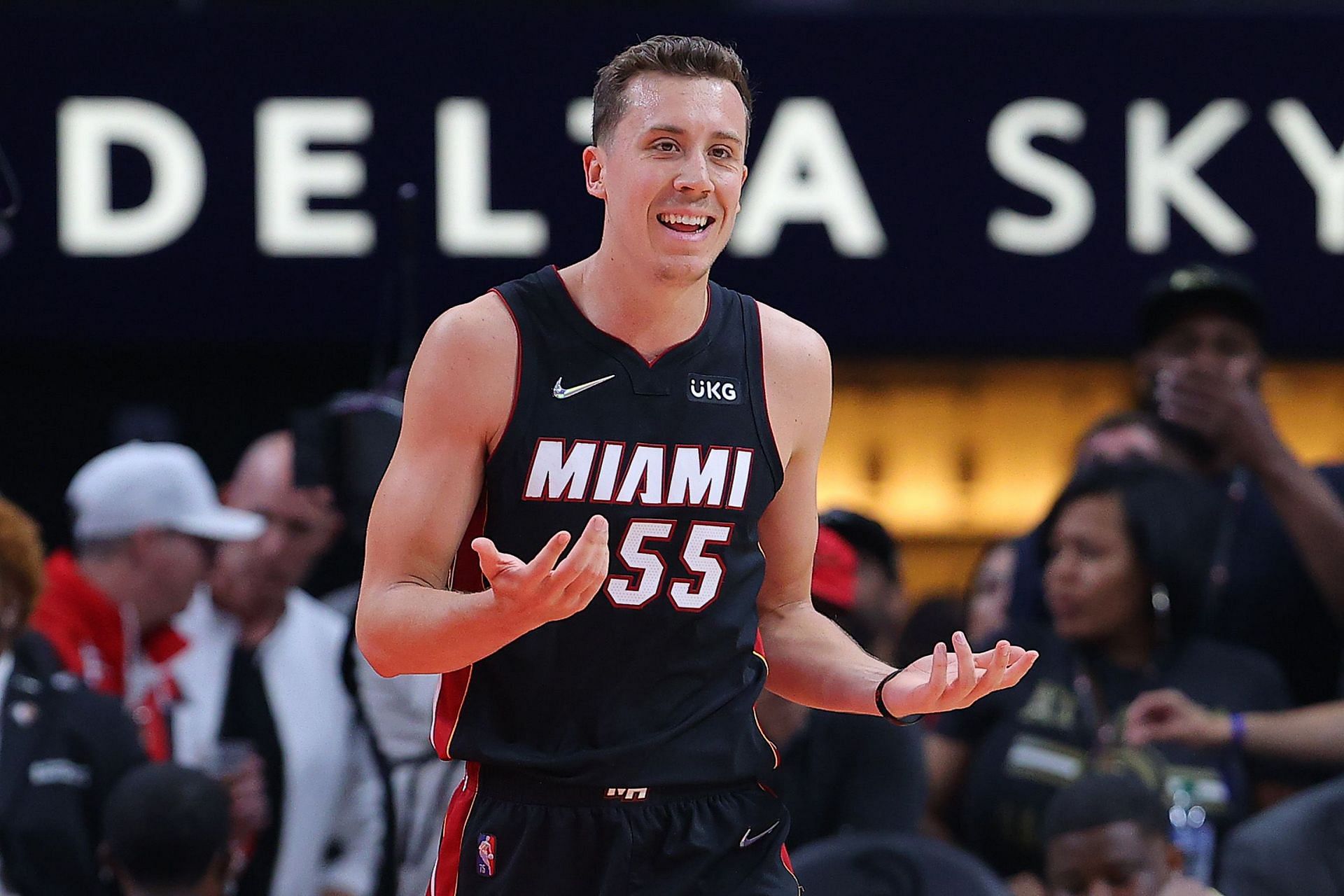 Duncan Robinson of the Miami Heat is one of the best shooters in the NBA.