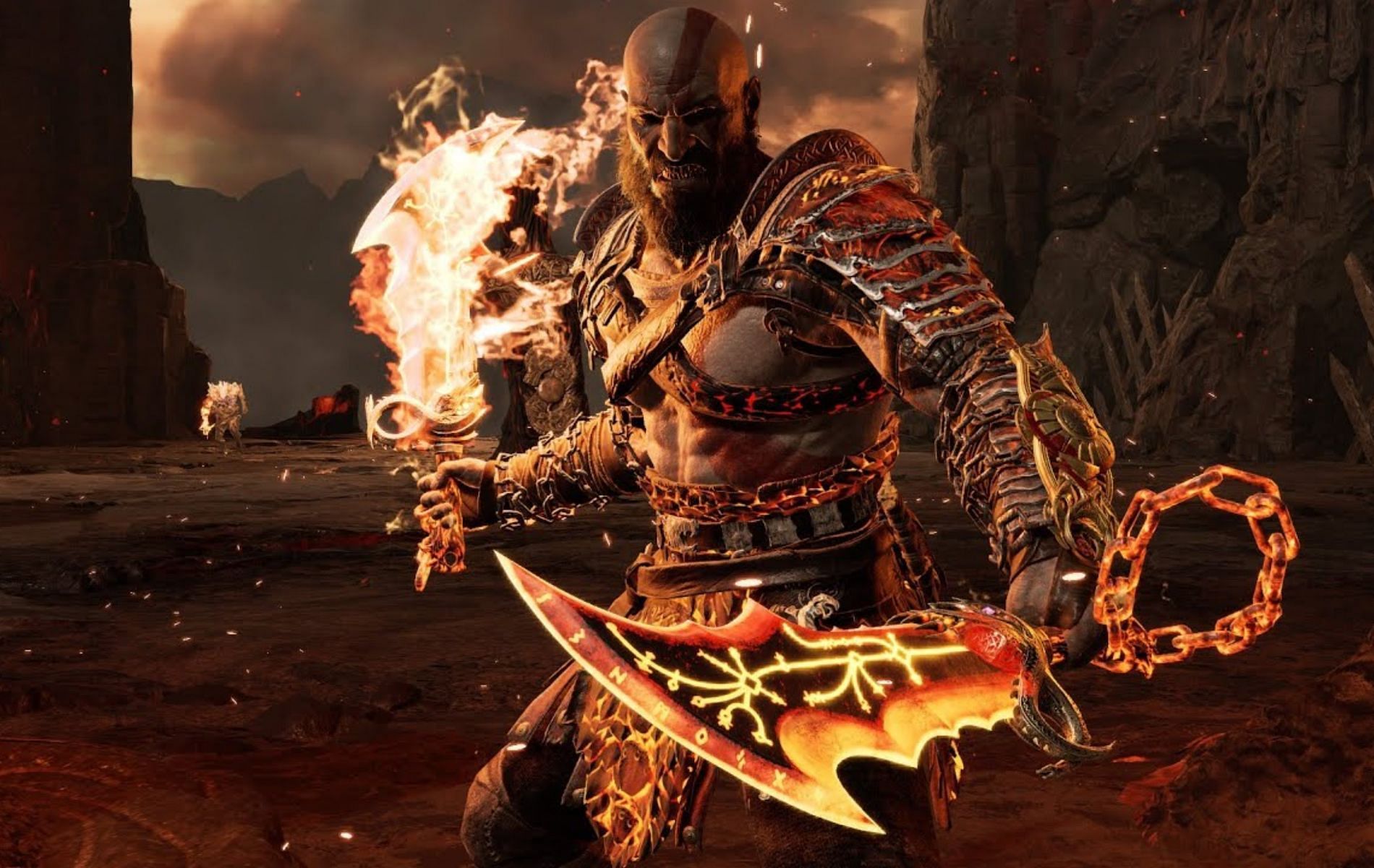 Who Would Win: Old Kratos with Blades of Chaos and Leviathan Axe