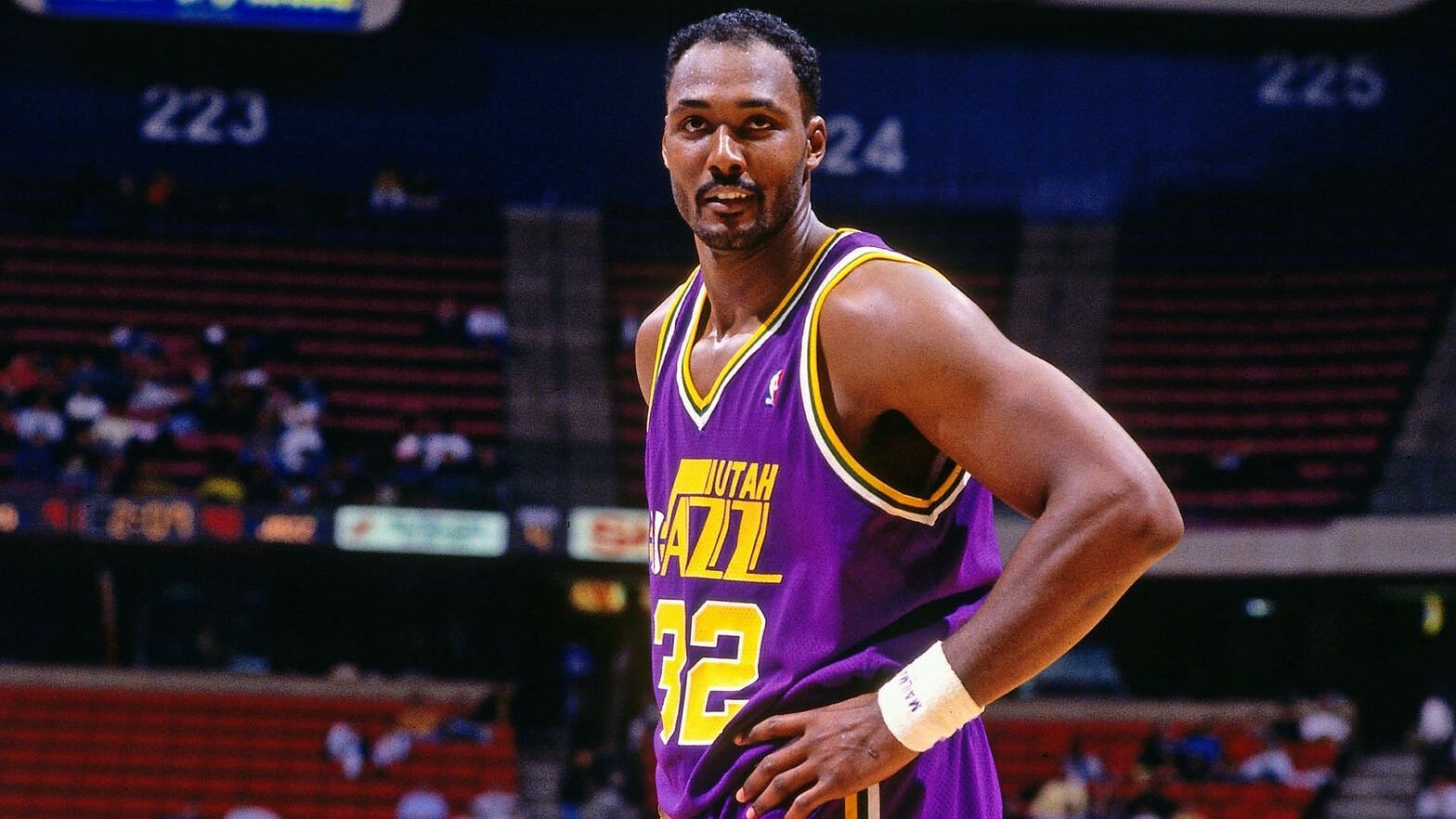 Utah Jazz legend Karl Malone.