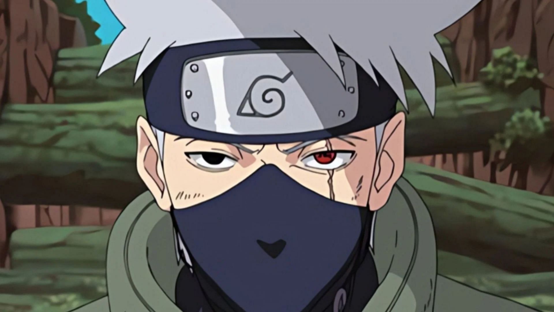 I just noticed that in the filler where Kakashi shows his face both of his  eyes are black but team seven are genin. Let's discuss it : r/Naruto