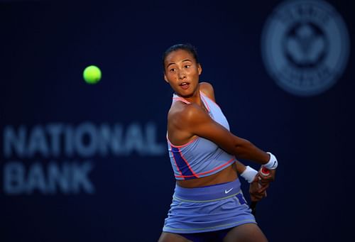 Qinwen Zheng finished the 2022 season ranked World No. 25.