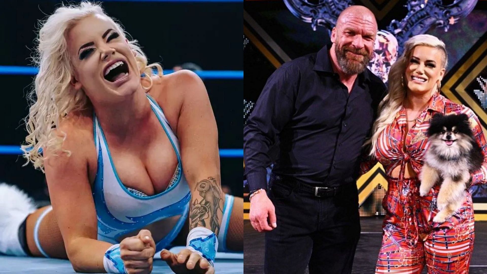 WWE released Taya Valkyrie from her contract in November 2021