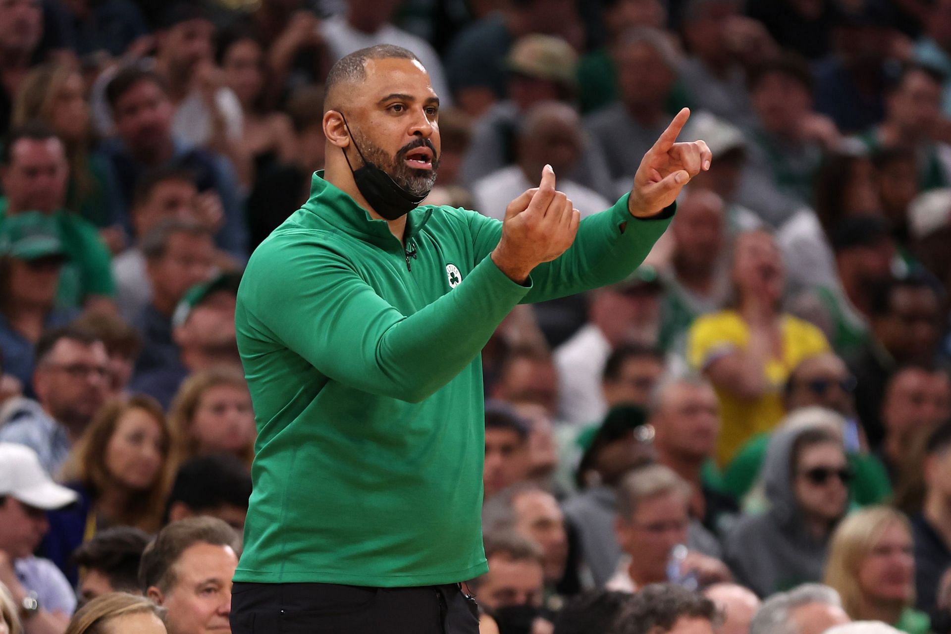 Suspended Boston Celtics head coach Ime Udoka