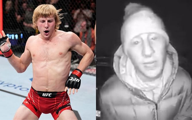 Watch: Wholesome door-cam footage shows Paddy Pimblett asking if he can clear his dog's 'sloppy sh*t' from driveway of stranger who recognized him
