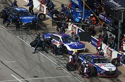 WATCH: Chris Buescher's crew member struck by rival car at Phoenix Raceway