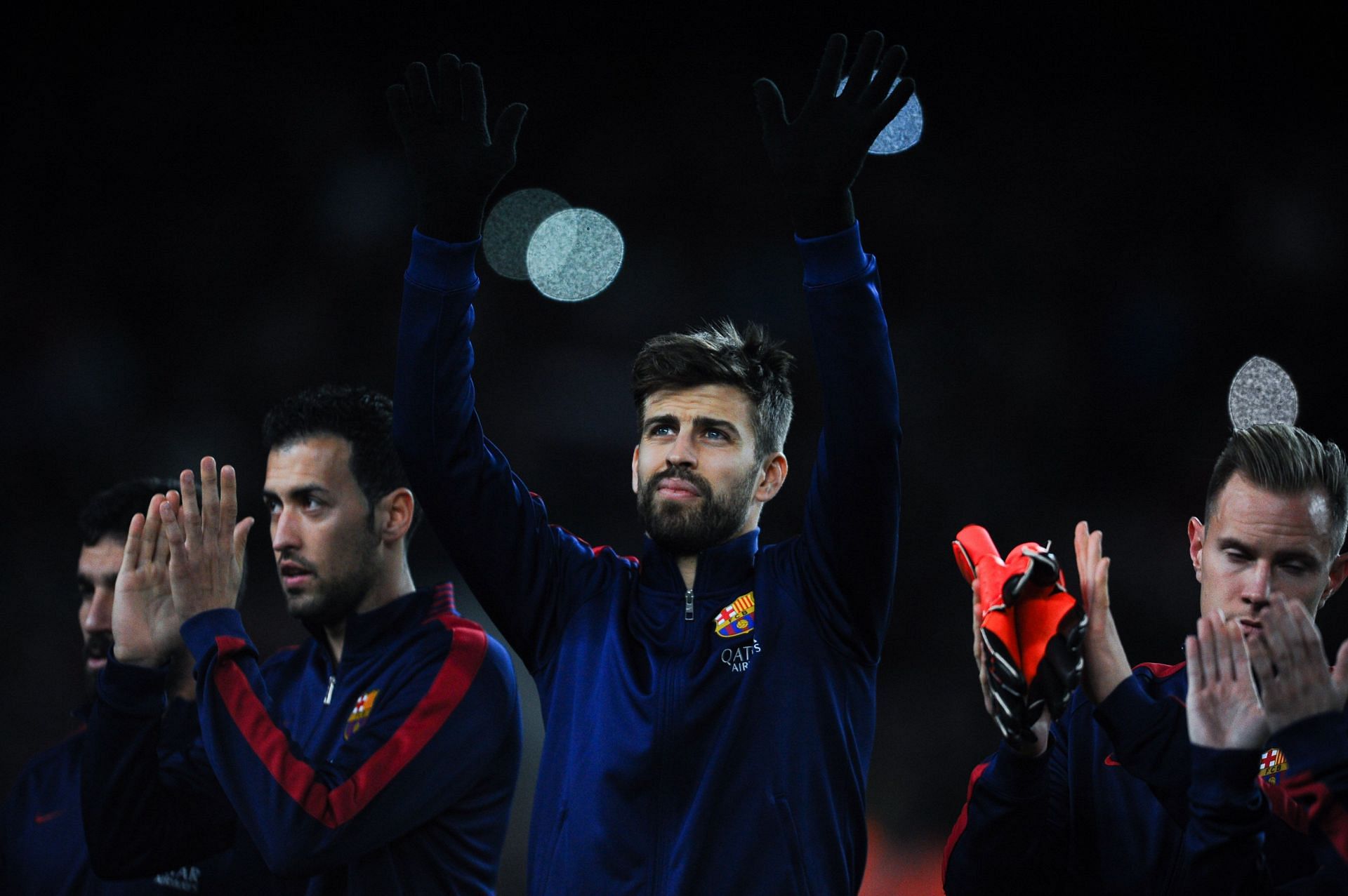 Gerard Pique will bid farewell to Barcelona this weekend.