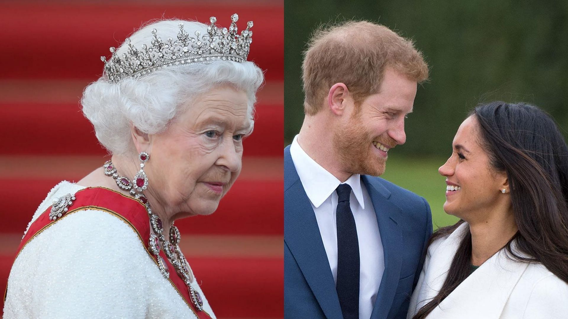 Queen Elizabeth II died in September 2022. (Image via Sean Gallup/Getty Images, Anwar Hussein/Getty Images)