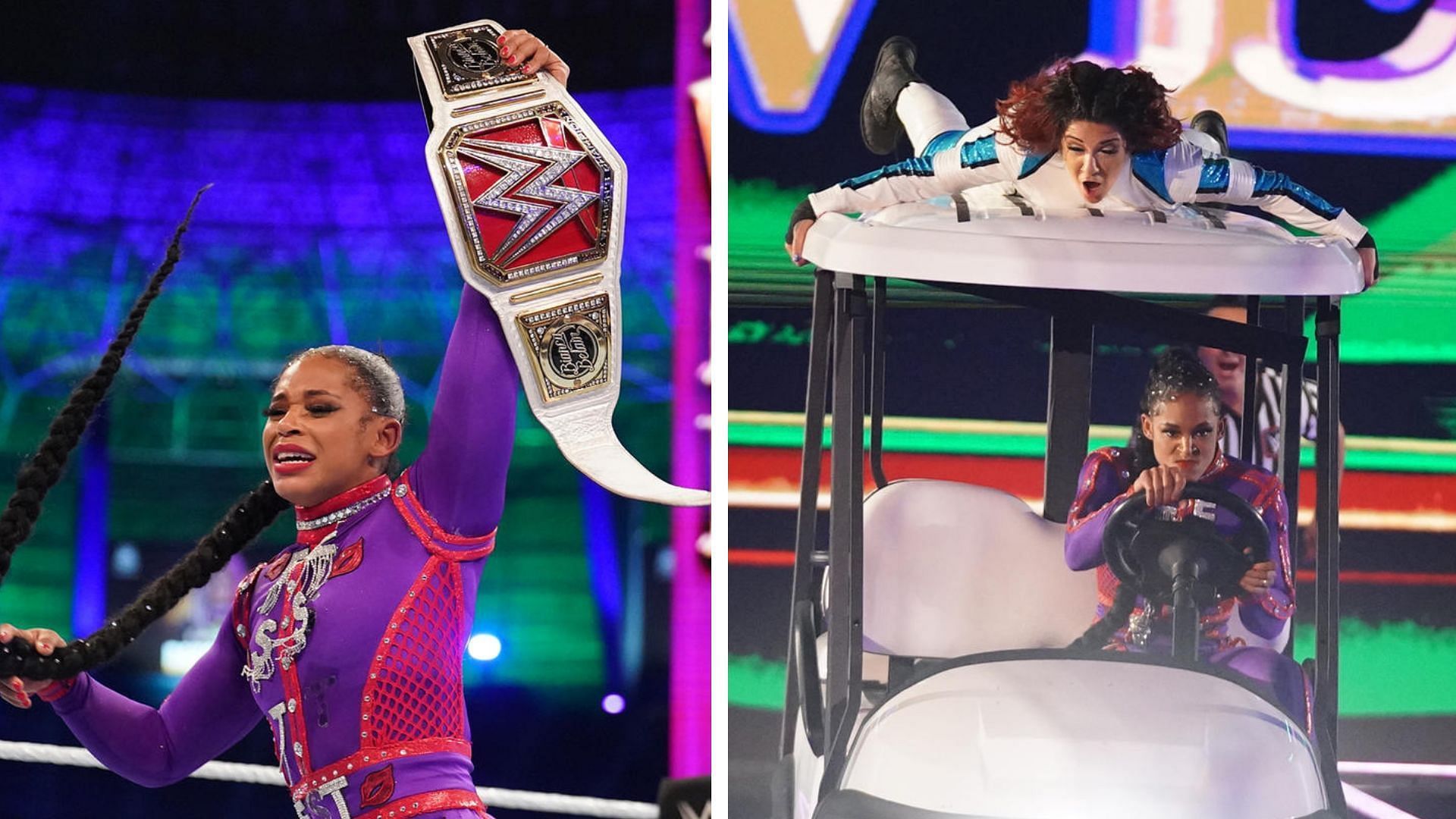 Bianca Belair defended the RAW Women