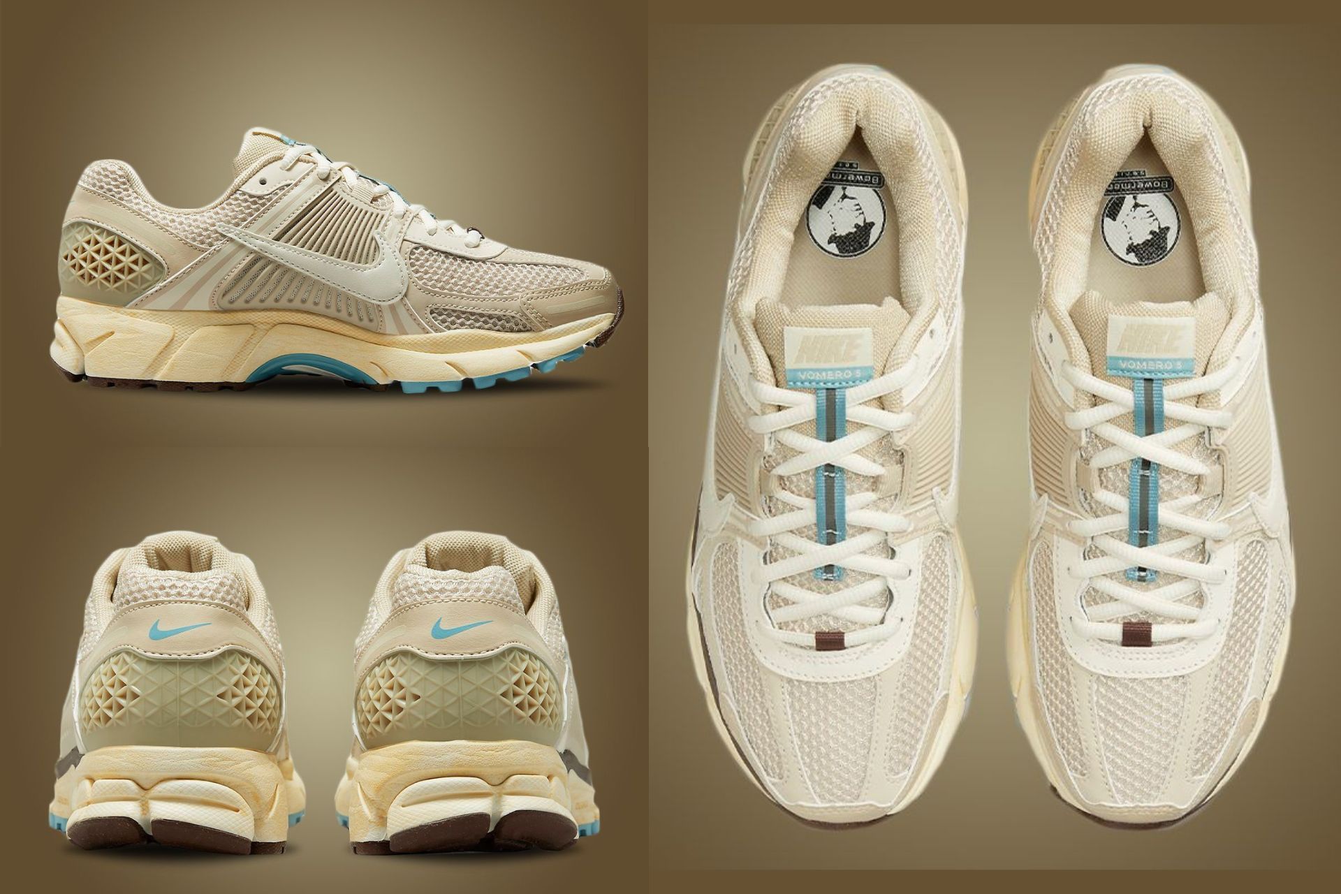 Take a closer look at the Nike Zoom Vomero 5 shoes (Image via Sportskeeda)