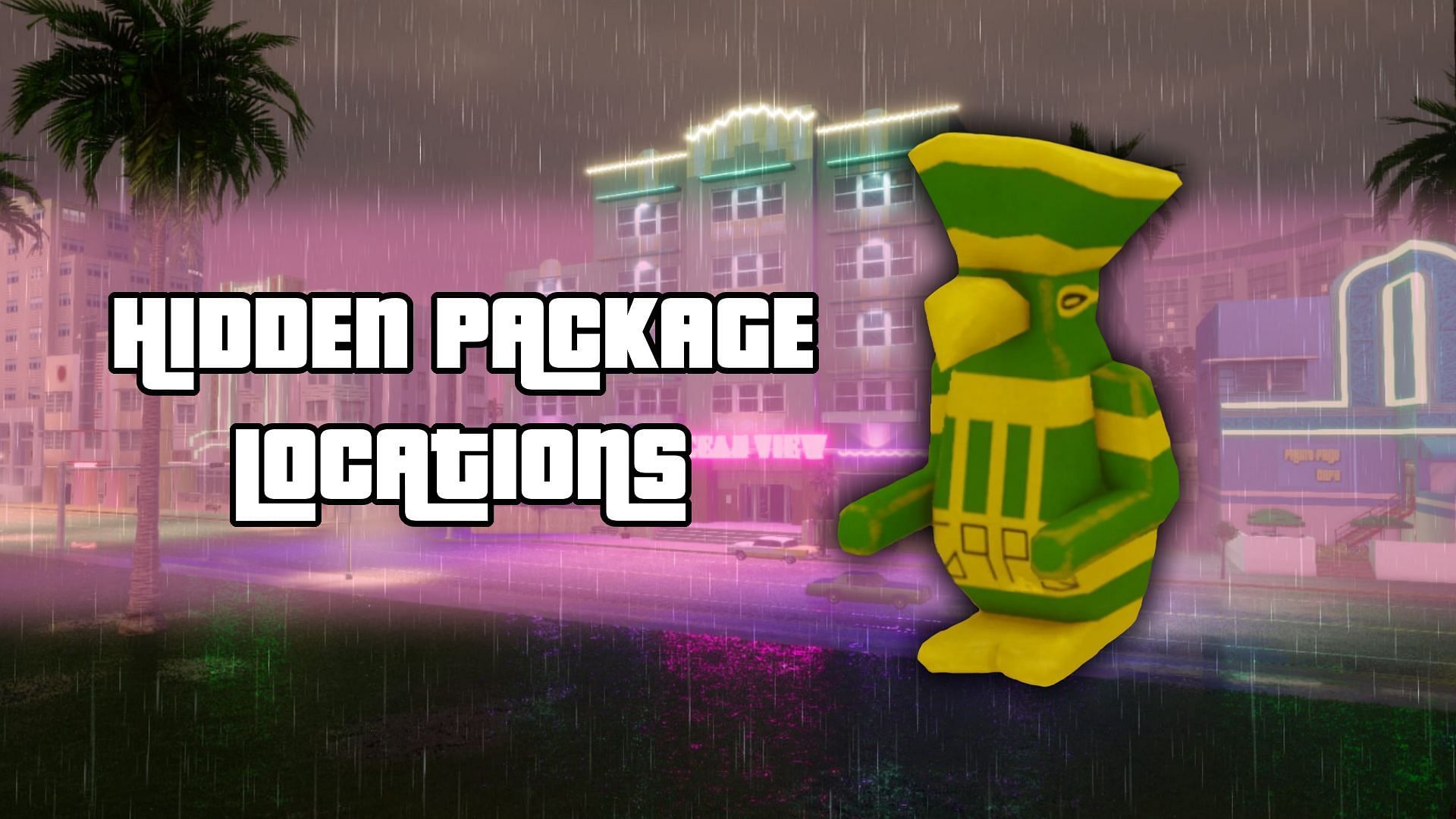 Gta Vice City Map Of Hidden Packages 