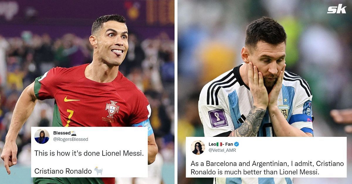 Ahead of the 2022 world cup, Cristiano Ronaldo and Lionel Messi