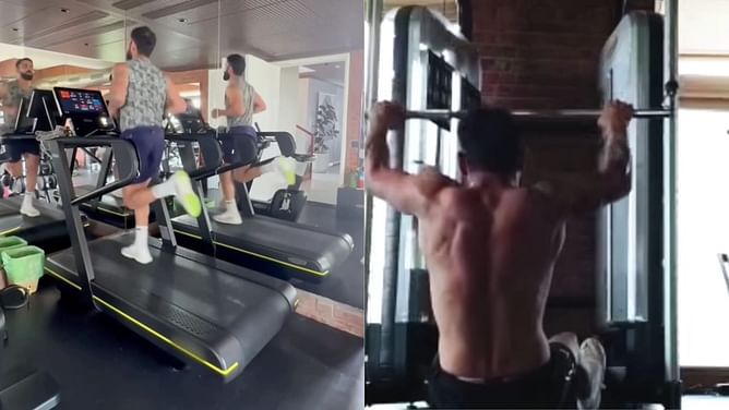 "BACK at it"- Virat Kohli hits the gym ahead of India's crucial tour of Bangladesh