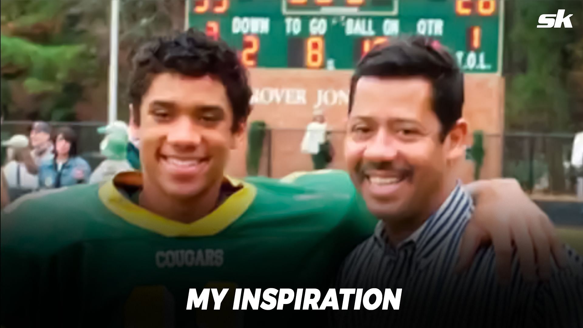 Russell Wilson pays tribute to his late father