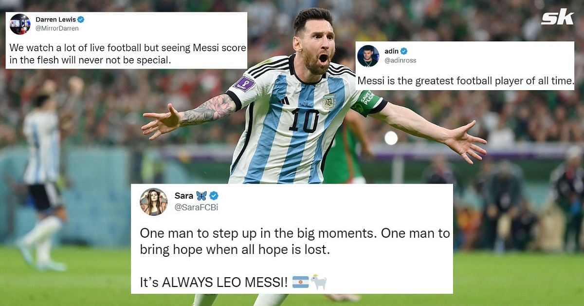 Twitter explodes as Lionel Messi scores stunning long-range goal to ...