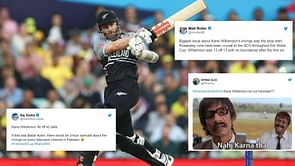 T20 World Cup 2022: "Williamson thought he was Wade trying to scoop Shaheen" - Twitterati unimpressed with the New Zealand skipper yet again after underwhelming knock in the semi-final