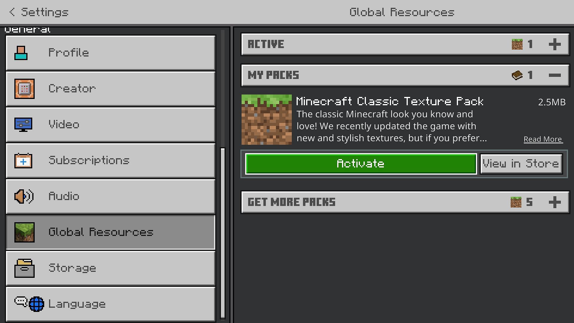 Minecraft: Classic Edition Minecraft Texture Pack