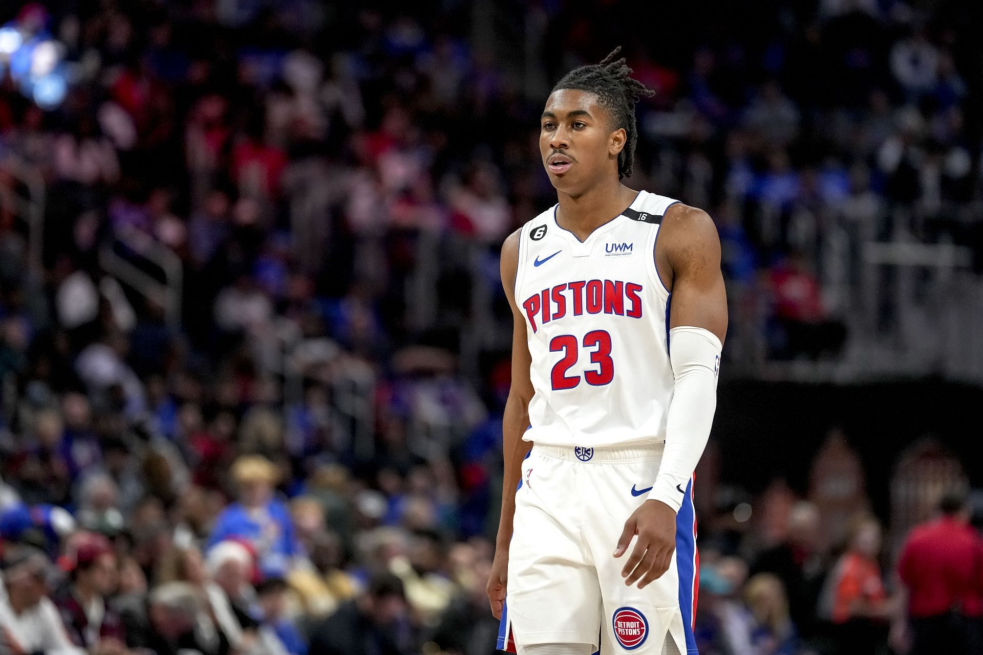 Detroit Pistons guard Jaden Ivey