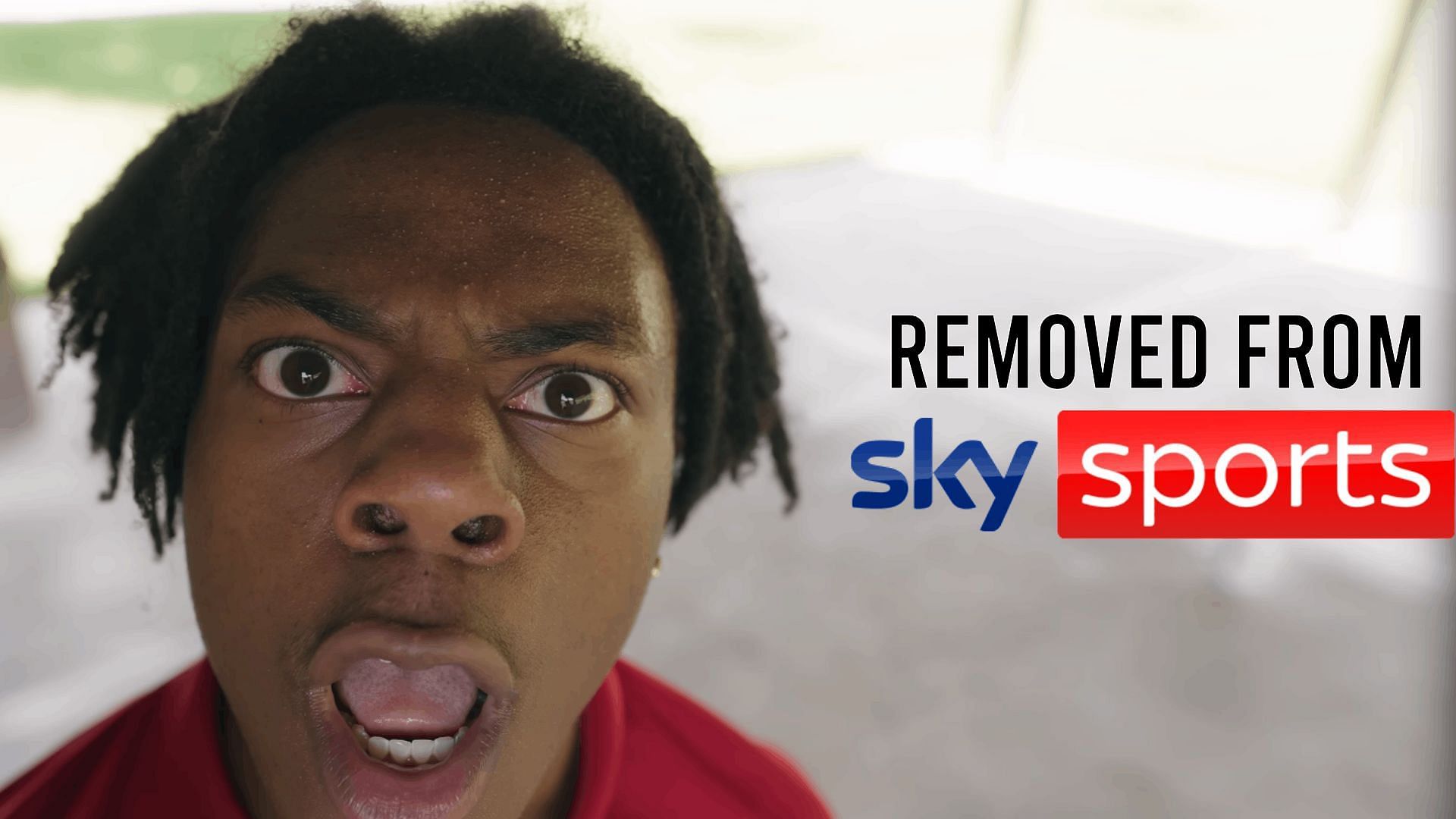 Sky Sports silently take down IShowSpeed clips (Image via Sportskeeda)