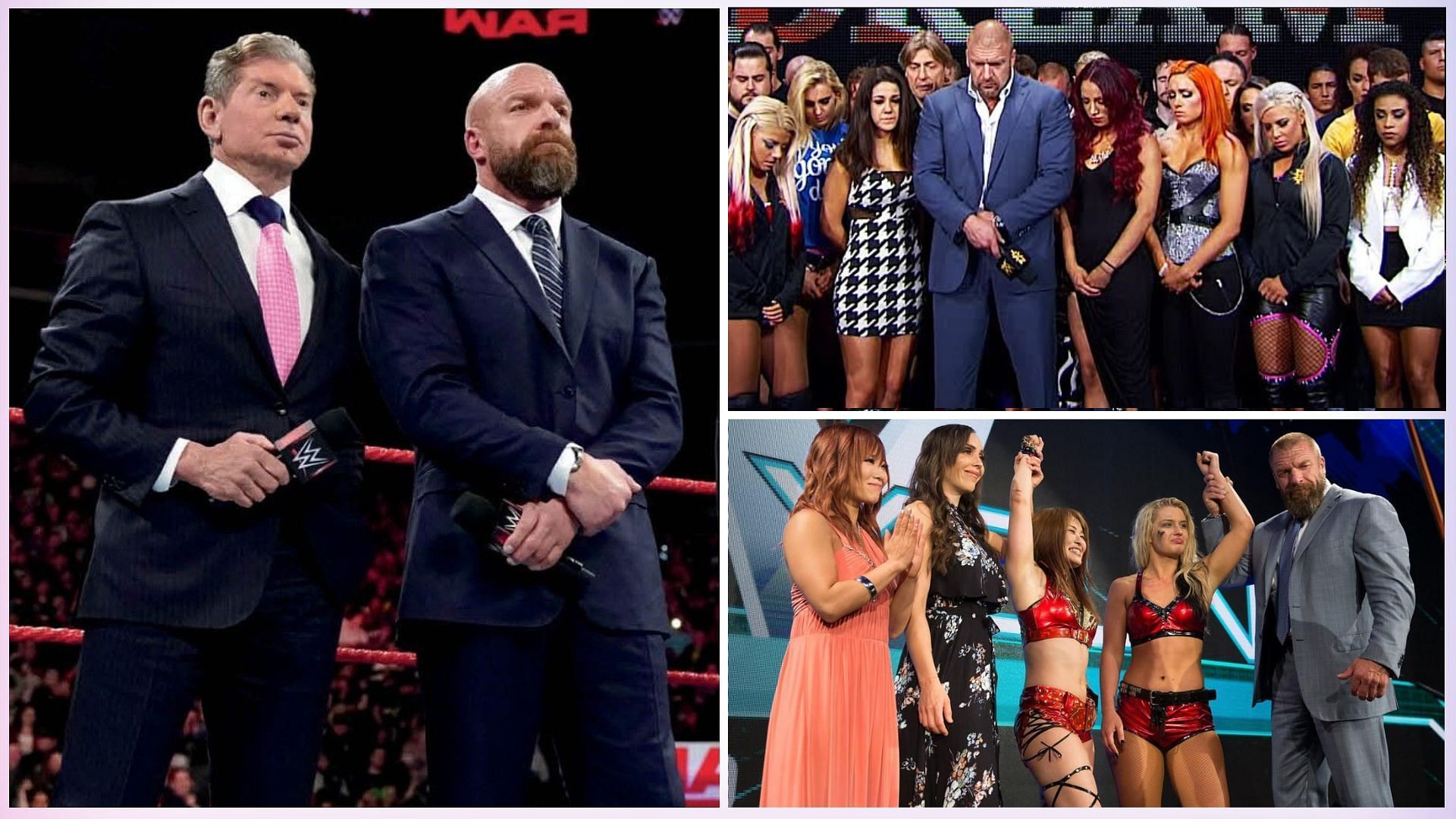 Significant changes under Triple H