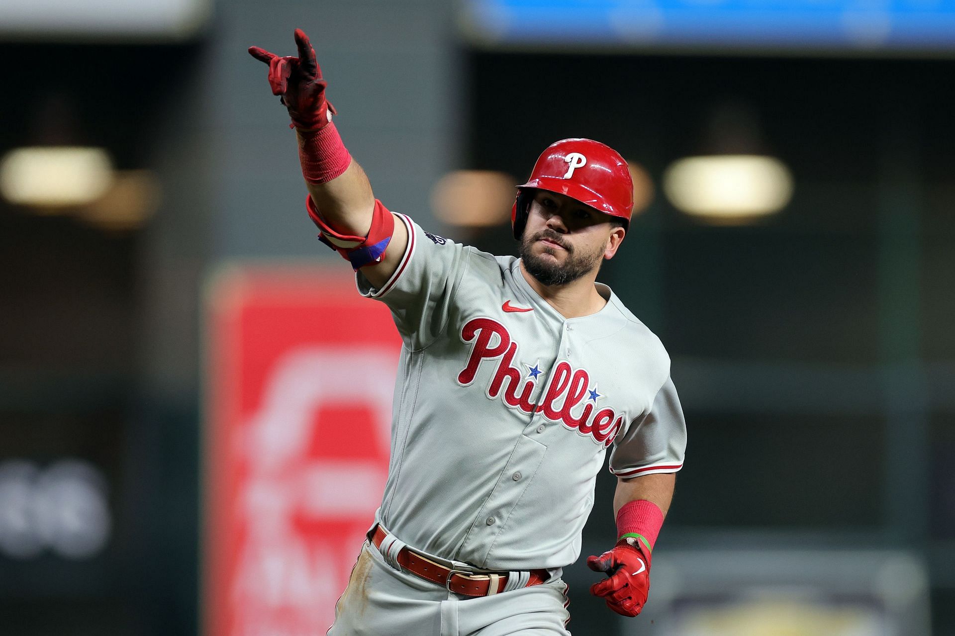 Kyle Schwarber 6th Home Run of the Season #Nationals #MLB Distance: 407ft  Exit Velocity: 105 MPH Launch Angle: 24°