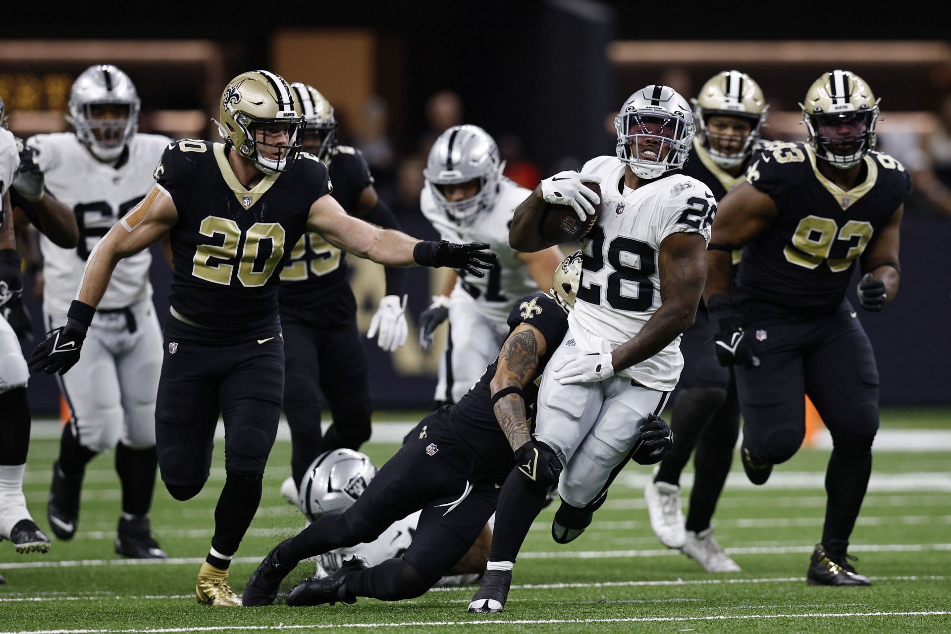 Las Vegas Raiders v New Orleans Saints