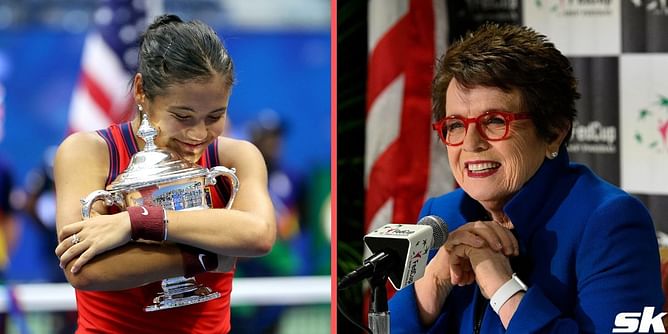 "Hope to see her healthy and back on the court soon" - Billie Jean King wishes Emma Raducanu on her 20th birthday