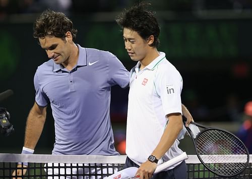 Kei Nishikori claims Federer is an electric player