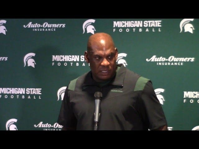 Why were Michigan State football players suspended?