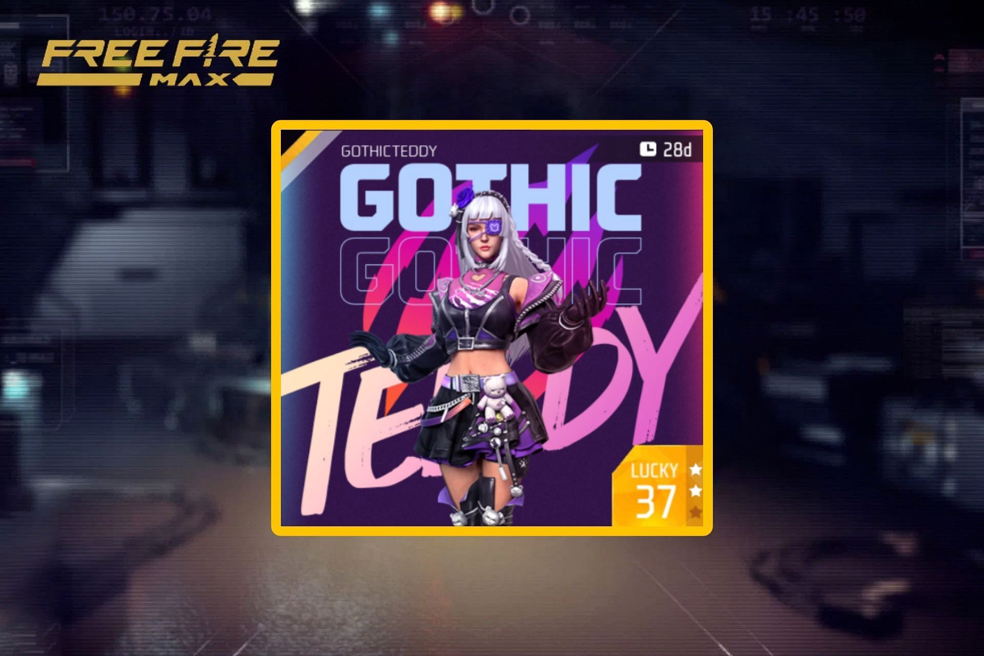 Gothic Teddy Bundle in Free Fire MAX