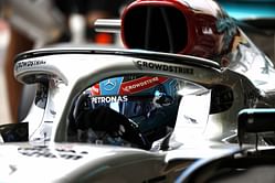 George Russell broke his headrest with his head-banging when he beached during Brazilian GP qualifying