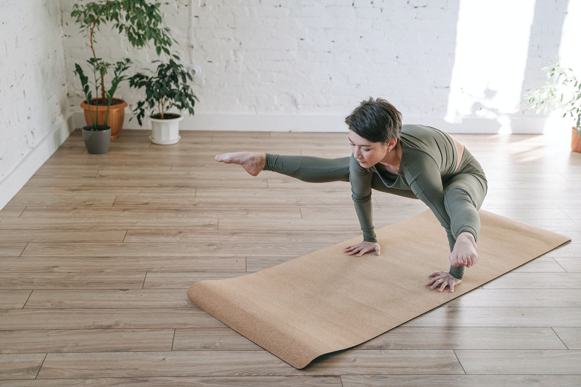 Yoga can help reduce hip tightness and pain. (Photo via Pexels/Ivan Samkov)