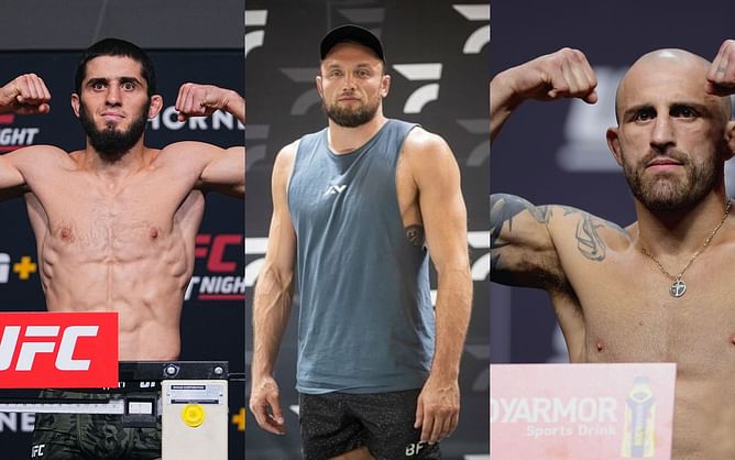 Alexander Volkanovski's jiu-jitsu coach hails Islam Makhachev as "superior" in grappling, shares plans of 'reverse engineering' tactics for title fight