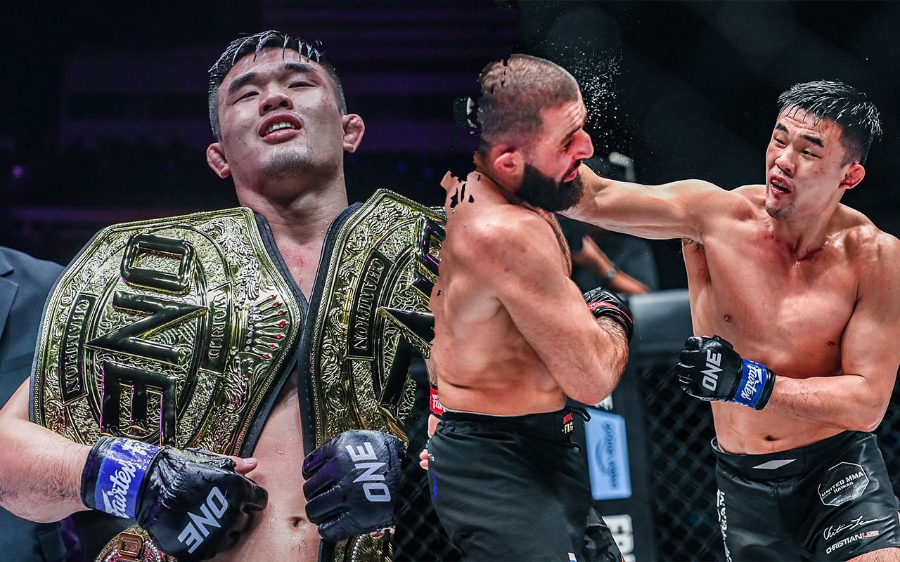 Christian Lee and Kiamrian Abbasov at ONE on Prime Video 4 [Credit: ONE Championship]