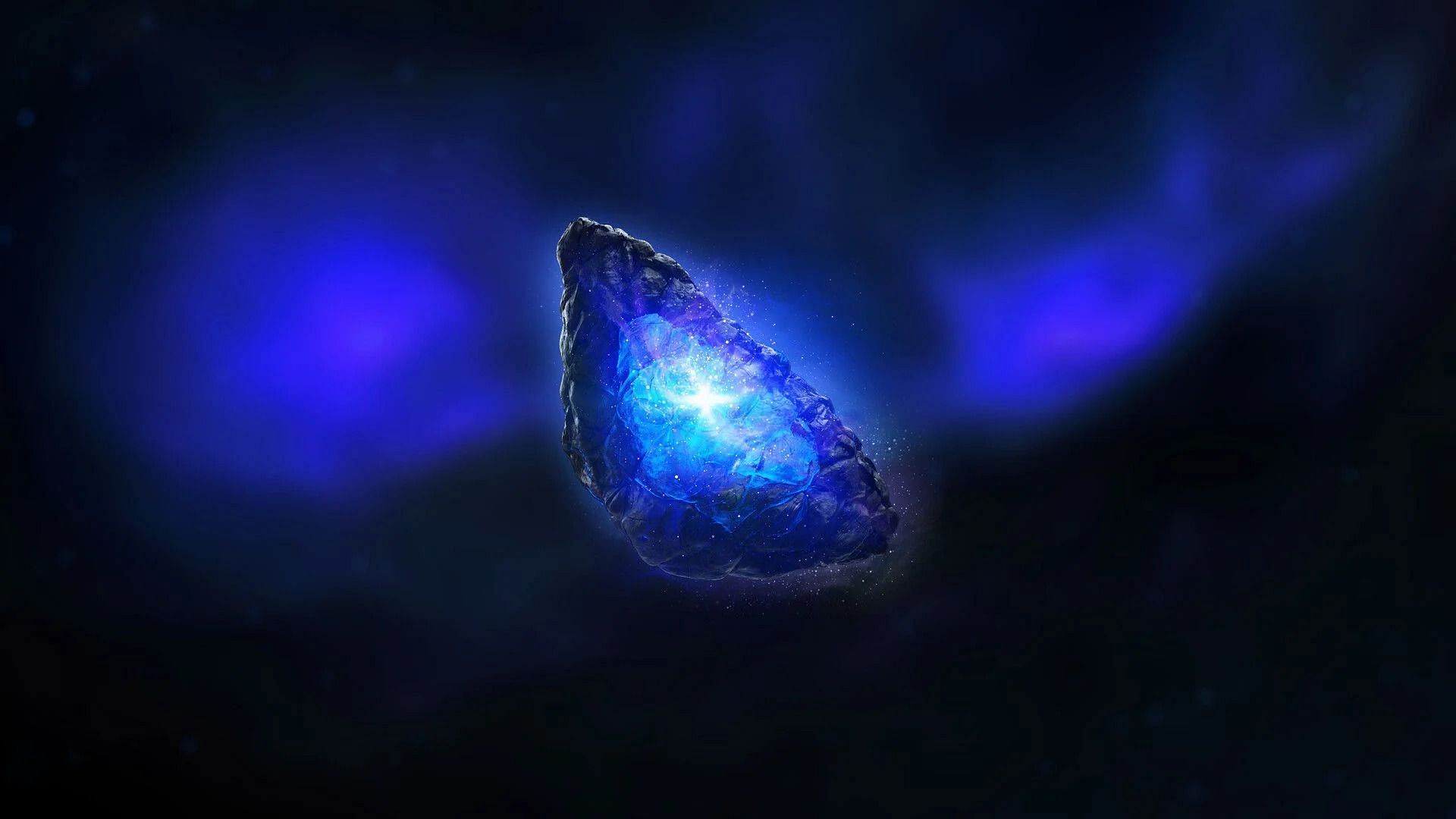 One of the first Infinity Stones, the Space stone (Image via Marvel)