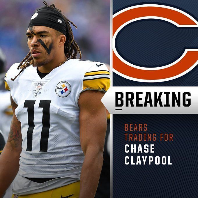 How Chase Claypool helps the Bears offense and why the Steelers were  willing to trade him - The Athletic