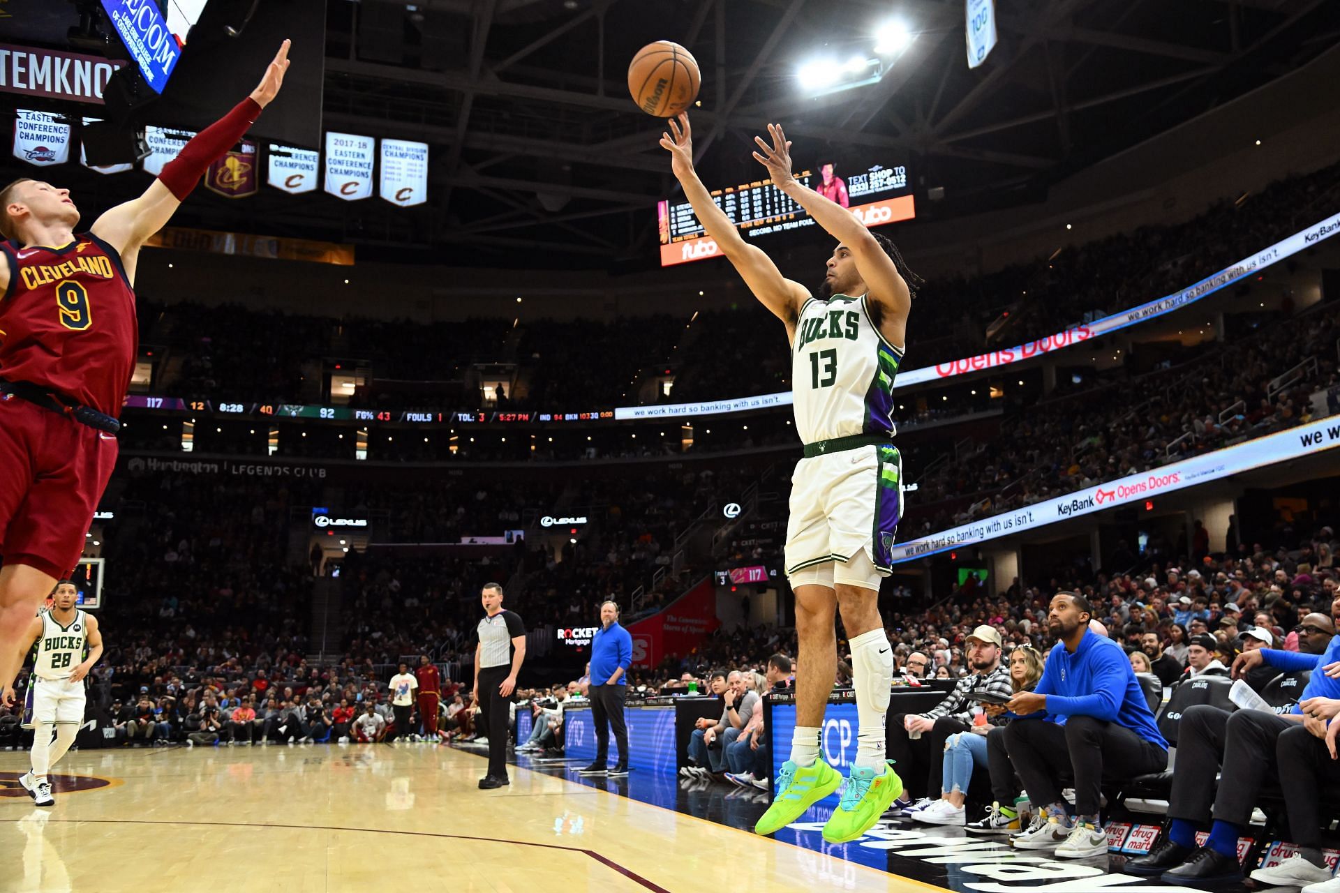 Milwaukee Bucks v Cleveland Cavaliers